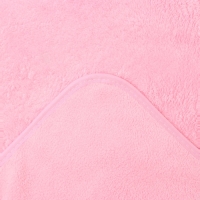 Полотенце-уголок LoveLife "Зайчик", цв. розовый, 80х80 см, 100% пэ, микрофибра