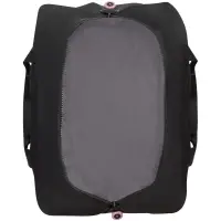 Сумка дорожная Compact Neon, черная с розовым Сумка дорожная Compact Neon, черная с розовым