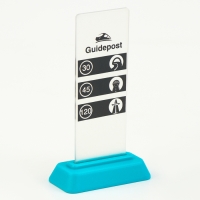 Детская остановка, со знаками дорожного движения для железной дороги, 15 &times; 12,5 &times; 11 см