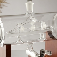 Мини-Бар Бочка, на подставке, на 2 персоны, штоф - 1300 мл, 330 мл, 10,5 х 23 х 36 см