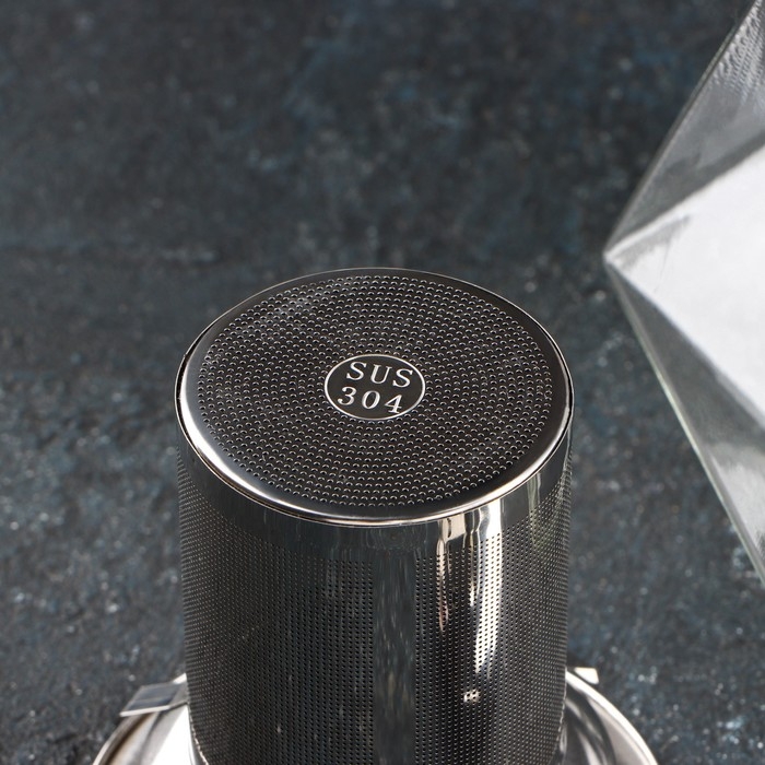 Чайник стеклянный заварочный с металлическим ситом «Октогон», 1,2 л Чайник стеклянный заварочный с металлическим ситом «Октогон», 1,2 л