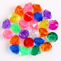 Кристаллы пластиковые декоративные, набор 25 шт., размер 1 шт. — 3 × 2,2 см, цвет МИКС Кристаллы пластиковые декоративные, набор 25 шт., размер 1 шт. — 3 × 2,2 см, цвет МИКС