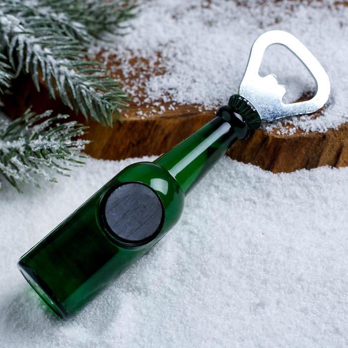 Новогодний магнит-открывашка «Новый год: Больших открытий», 4,3 х 14 х 4,3 Новогодний магнит-открывашка «Новый год: Больших открытий», 4,3 х 14 х 4,3