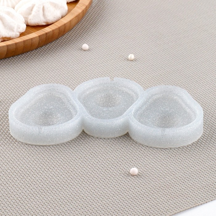 Силиконовый молд для леденцов и шоколада «Авокадо», 6×5.5 см, цвет прозрачный Силиконовый молд для леденцов и шоколада «Авокадо», 6×5.5 см, цвет прозрачный