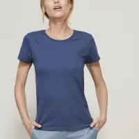 Футболка женская Crusader Women, темно-синяя, размер 3XL