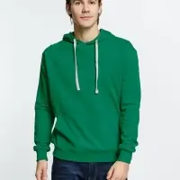 Толстовка с капюшоном Kirenga, зеленая, размер 4XL