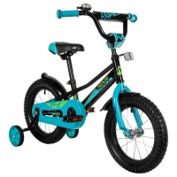 Велосипед 14" Novatrack VALIANT, цвет чёрный Велосипед 14" Novatrack VALIANT, цвет чёрный