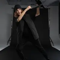 Шопер B3, черный с черными ручками Шопер B3, черный с черными ручками