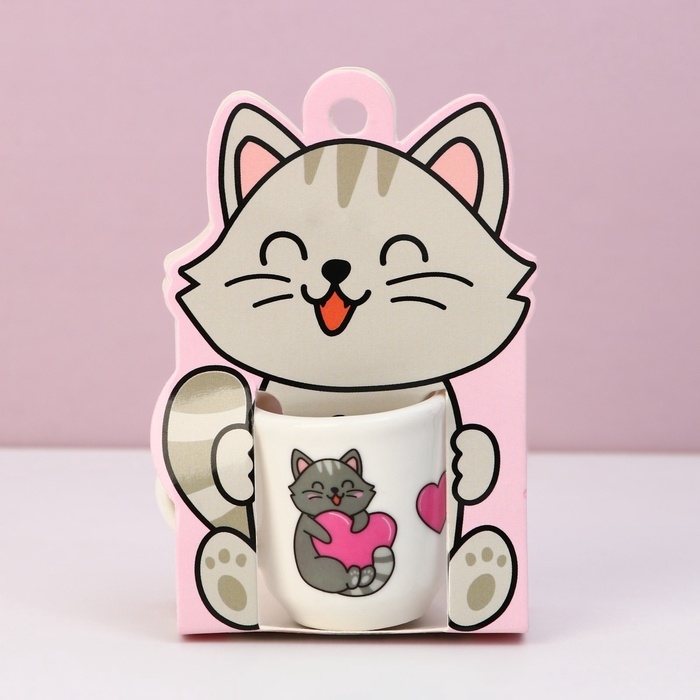 Кружка, сувенир &laquo;Счастье моё&raquo;, 30 мл