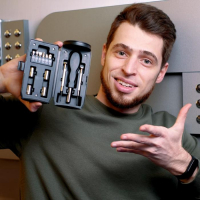 Набор инструментов в банке &laquo;Мужик может всё&raquo;, 13 предметов