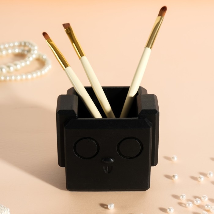 Предмет интерьера Предмет интерьера "Собачка" черная 6,5х7,5х6,5 см