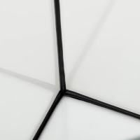 Аквариум "Дельта" угловой с крышкой, 25 литров, 34 х 34 х 31/37,5 см, чёрный