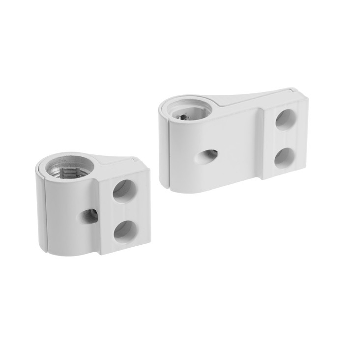 Петля для алюминиевой двери, до 120 кг, двухсекционная, белая Петля для алюминиевой двери, до 120 кг, двухсекционная, белая