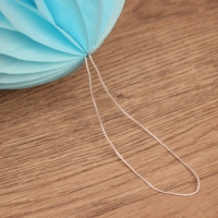 Шар бумажный декоративный, диаметр 20 см, цв. голубой Шар бумажный декоративный, диаметр 20 см, цв. голубой