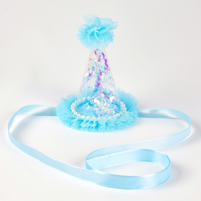 Колпак &laquo;Праздник&raquo;, цвет голубой