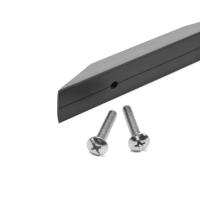 Ручка мебельная CAPPIO, м/о=64, длина 120, цвет черный Ручка мебельная CAPPIO, м/о=64, длина 120, цвет черный