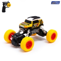 Джип радиоуправляемый &laquo;Краулер&raquo;, работает от аккумулятора, цвет жёлтый