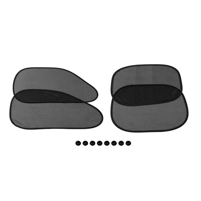 Шторки солнцезащитные на присосках, перед/зад. 44×36 см, 65×38 см, набор 4 шт Шторки солнцезащитные на присосках, перед/зад. 44×36 см, 65×38 см, набор 4 шт