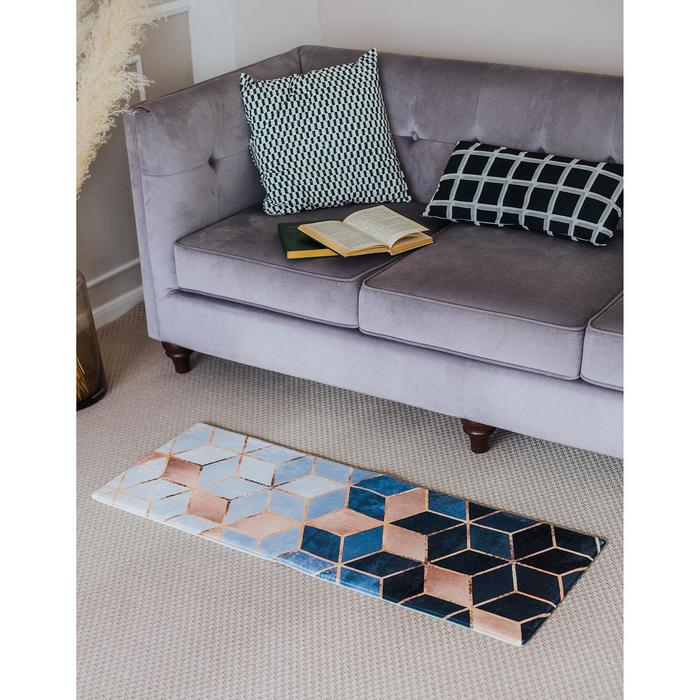 Коврик для ванной и туалета Доляна «Бурлеск», 45×120 см Коврик для ванной и туалета Доляна «Бурлеск», 45×120 см