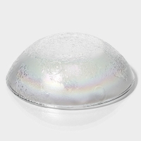 Набор тарелок стеклянных &laquo;Космос&raquo;, 4 предмета: 2 тарелки 18,5&times;5,5 см, 2 тарелки 19,8&times;3,5 см, цвет перламутровый