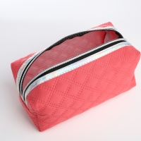 Косметичка на молнии, цвет розовый Косметичка на молнии, цвет розовый