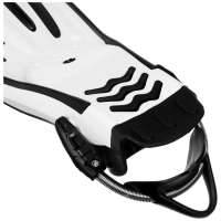 Ласты для дайвинга ONLYTOP, с открытой пяткой, р. 36-40, цвет чёрный/белый Ласты для дайвинга ONLYTOP, с открытой пяткой, р. 36-40, цвет чёрный/белый