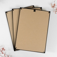 Набор фоторамок пластик L-5 21х30 см ( 3 шт.), чёрный Набор фоторамок пластик L-5 21х30 см ( 3 шт.), чёрный