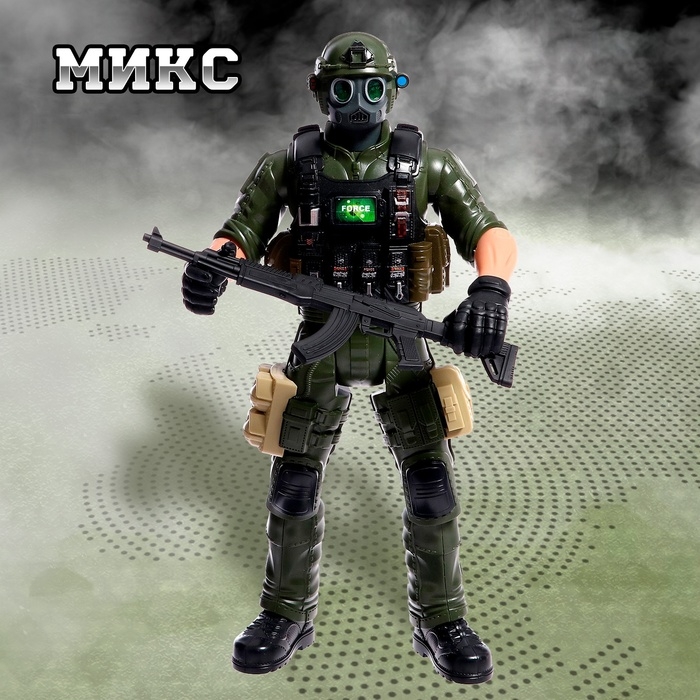 Фигурка солдата «Спецназовец», МИКС Фигурка солдата «Спецназовец», МИКС