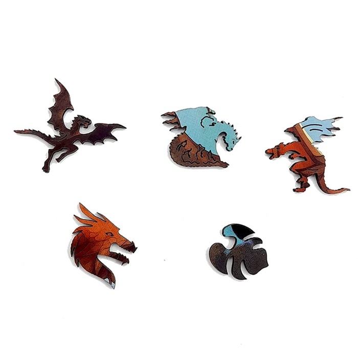 Пазл фигурный &laquo;Лесной дракон&raquo;