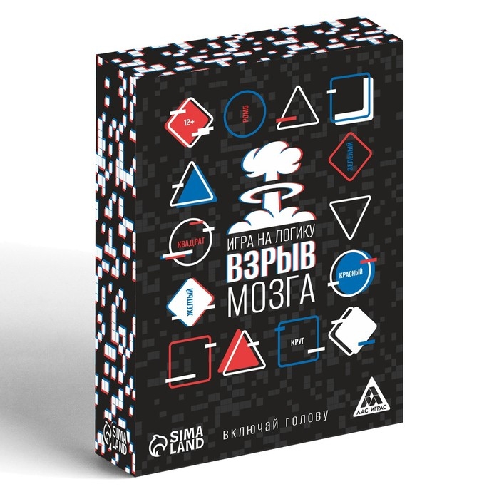 Настольная игра на логику &laquo;Взрыв мозга&raquo;, 60 карт, 12+