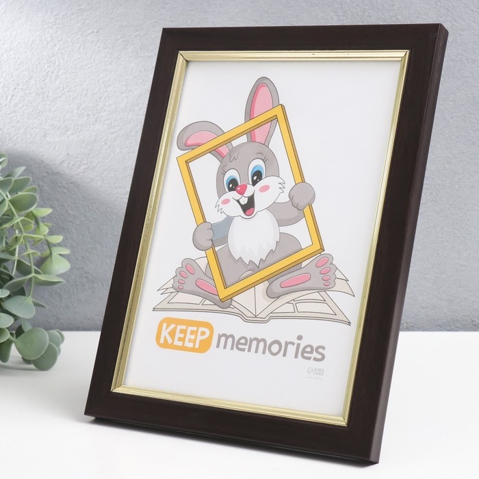 Фоторамка пластик "Плаза" 15х21 см (стекло), 2014-87