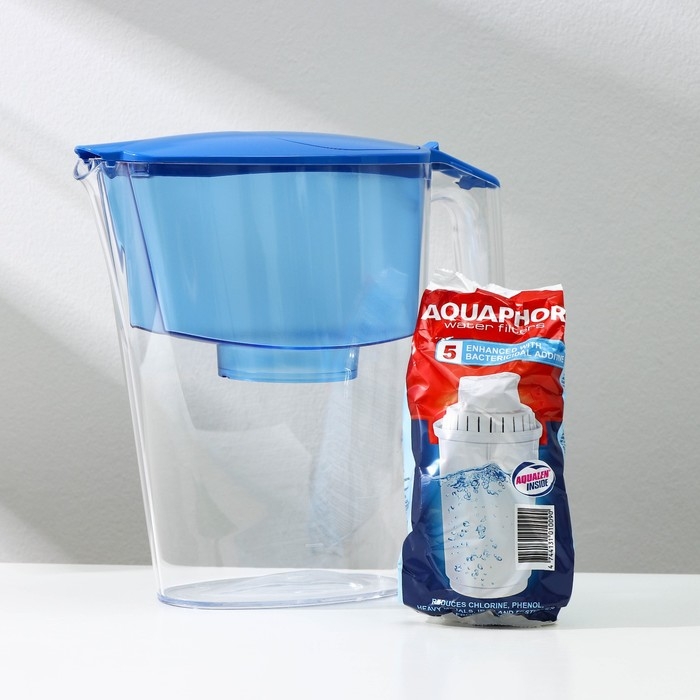 Фильтр-кувшин «Аквафор-Ультра», 2,5 л, цвет голубой Фильтр-кувшин «Аквафор-Ультра», 2,5 л, цвет голубой