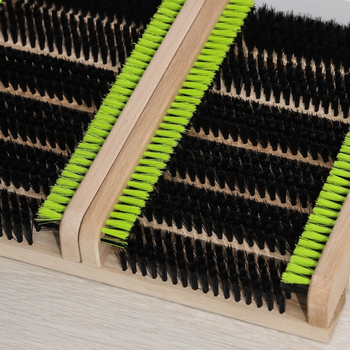 Щётка напольная для очистки обуви, 39&times;29&times;5,6 см, 1212 пучков