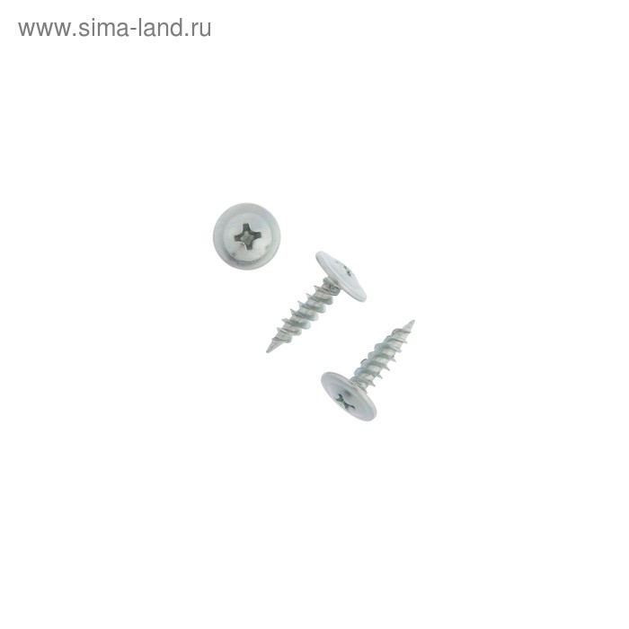 Саморез с прессшайбой, 4.2х16 мм, острый, цинк, 13000 шт. Саморез с прессшайбой, 4.2х16 мм, острый, цинк, 13000 шт.