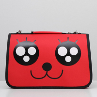 Сумка - переноска для животных "Весёлый жук", красная, размер M, 45 х 21 х 27 см Сумка - переноска для животных "Весёлый жук", красная, размер M, 45 х 21 х 27 см