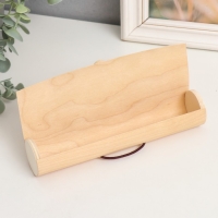 Шкатулка дерево под роспись тубус "Тонкий лист" 19х4х4 см Шкатулка дерево под роспись тубус "Тонкий лист" 19х4х4 см