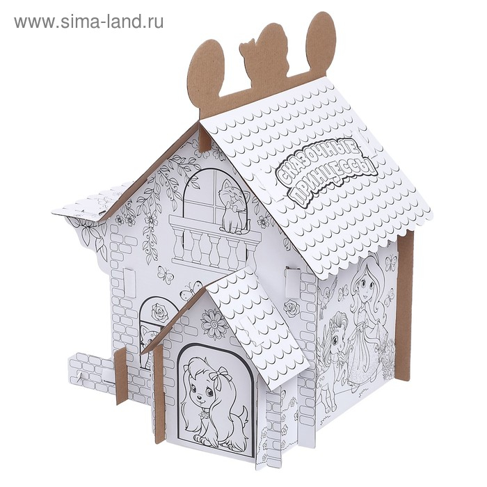 Домик-раскраска «Сказочные принцессы» Домик-раскраска «Сказочные принцессы»