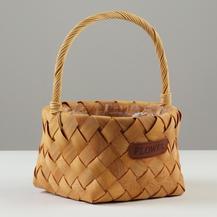 Набор корзин плетеных, D26xН13,5/32 см, D21xH12/27,5 см, 2 шт, секвойя