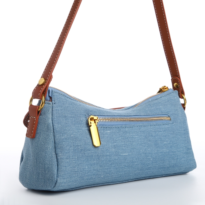 Сумка женская TEXTURA, средний размер, цвет голубой джинс Сумка женская TEXTURA, средний размер, цвет голубой джинс