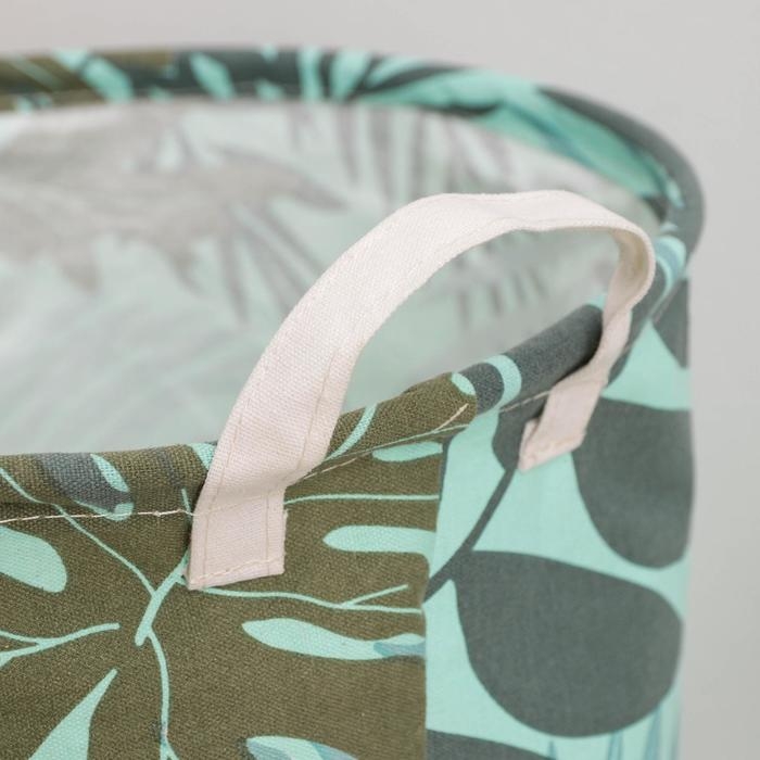 Корзина бельевая текстильная &laquo;Джунгли&raquo;, 35&times;45 см