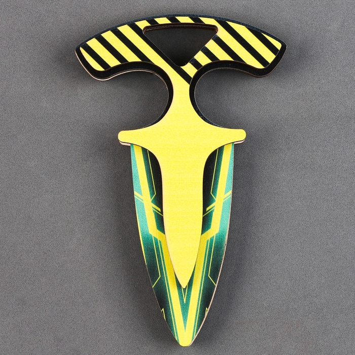 Деревянное оружие детское сувенирное &laquo;Тычковый нож&raquo;, кибер