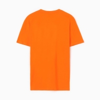 Футболка мужская, цвет оранжевый, р-р 54