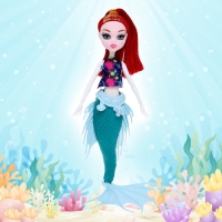 Кукла сказочная «Русалка» с аксессуаром, МИКС Кукла сказочная «Русалка» с аксессуаром, МИКС