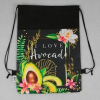 Мешок для обуви «1 сентября: I love avocado» нетканное полотно, размер 30 х 40 см Мешок для обуви «1 сентября: I love avocado» нетканное полотно, размер 30 х 40 см