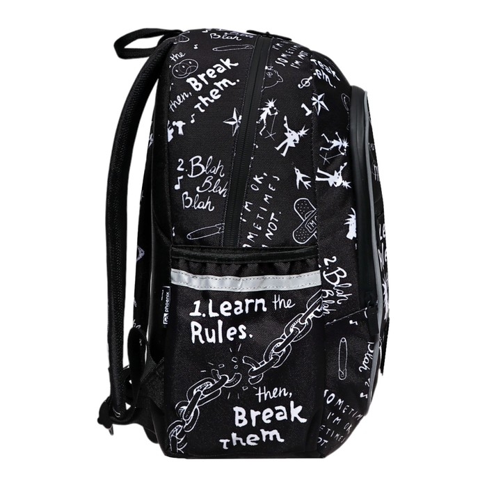 Рюкзак молодежный Феникс 43*30*14 дев Рюкзак молодежный Феникс 43*30*14 дев "Панк" черн 64145