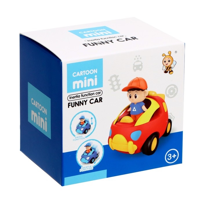 Машина инерционная &laquo;Кабриолет&raquo;, цвет МИКС