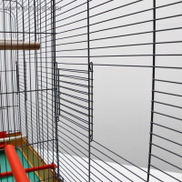 Клетка пролётная 4 яруса, 100 х 37 х 65 см, микс цветов Клетка пролётная 4 яруса, 100 х 37 х 65 см, микс цветов