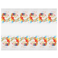 Скатерть &laquo;С днём рождения&raquo;, подарки, 108 &times; 180 см