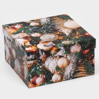 Набор подарочных коробок 6в1 «С Новым годом», 10 х 10 х 6 - 20 х 20 х 11 см, Новый год Набор подарочных коробок 6в1 «С Новым годом», 10 х 10 х 6 - 20 х 20 х 11 см, Новый год