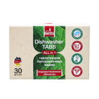 Таблетки для посудомоечных машин Frau Gretta "10 в 1", 30 шт. Таблетки для посудомоечных машин Frau Gretta "10 в 1", 30 шт.